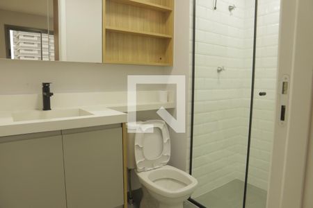 Studio para alugar com 24m², 1 quarto e sem vagaBanheiro