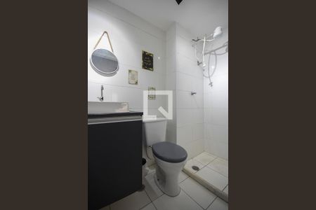 Banheiro suíte de apartamento à venda com 1 quarto, 24m² em Panamby, São Paulo