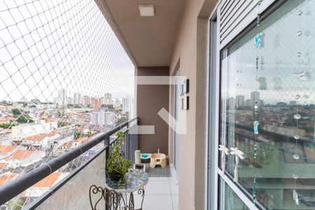 Varanda  de apartamento à venda com 1 quarto, 28m² em Jardim da Glória , São Paulo