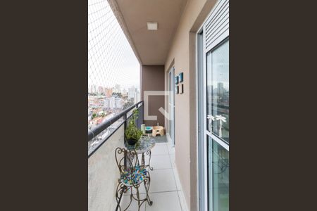 Varanda  de apartamento para alugar com 1 quarto, 29m² em Jardim da Glória , São Paulo