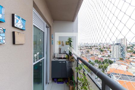 Varanda  de apartamento para alugar com 1 quarto, 29m² em Jardim da Glória , São Paulo