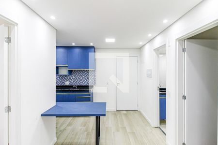 Sala/Cozinha de apartamento à venda com 2 quartos, 33m² em Santo Amaro, São Paulo