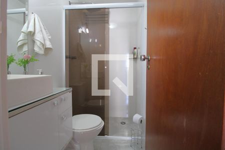 Banheiro da suíte 1 de apartamento para alugar com 2 quartos, 60m² em Jardim Taquaral, São Paulo