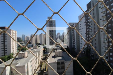 Vista janela da sala de apartamento para alugar com 2 quartos, 60m² em Jardim Taquaral, São Paulo