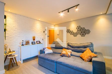 Sala de apartamento à venda com 2 quartos, 120m² em Vila Tibiriçá, Santo André