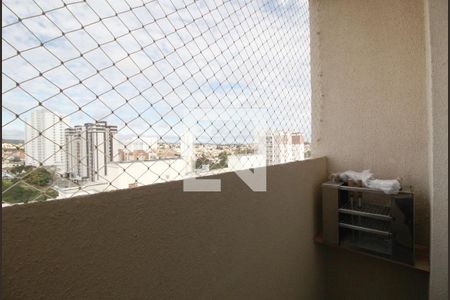 Varanda da Sala de apartamento para alugar com 2 quartos, 55m² em Jardim Goncalves, Sorocaba