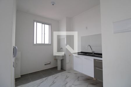 Apartamento à venda com 37m², 2 quartos e sem vagaCozinha e Área de serviço