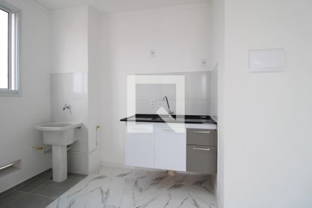 Apartamento à venda com 37m², 2 quartos e sem vagaCozinha e Área de serviço