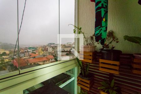 Varanda do quarto 1 de apartamento à venda com 2 quartos, 69m² em Vila Progresso, Santo André