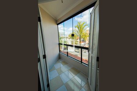 Varanda da Suíte de casa à venda com 3 quartos, 87m² em Parque das Nações, Santo André