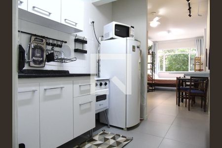 Studio para alugar com 30m², 1 quarto e sem vagaCozinha