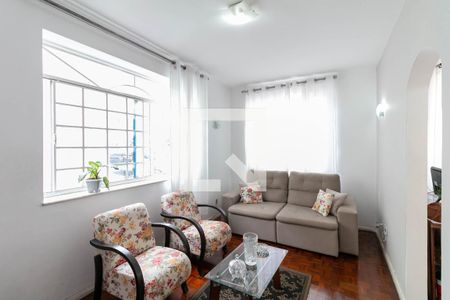 Sala de apartamento à venda com 3 quartos, 116m² em Coração Eucarístico, Belo Horizonte