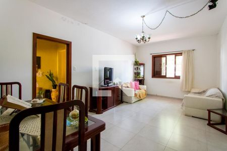 Sala de tv de casa à venda com 3 quartos, 546m² em Vila Valparaíso, Santo André