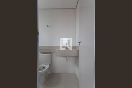 Banheiro da Suíte de apartamento à venda com 3 quartos, 120m² em Itapoã, Belo Horizonte