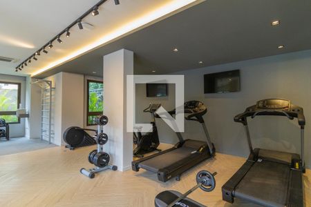 Apartamento à venda com 76m², 2 quartos e 2 vagas Apartamento à venda com 76m², 2 quartos e 2 vagasÁrea comum - Academia