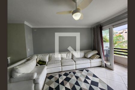 Sala de apartamento para alugar com 3 quartos, 80m² em Balneário Cidade Atlântica, Guarujá