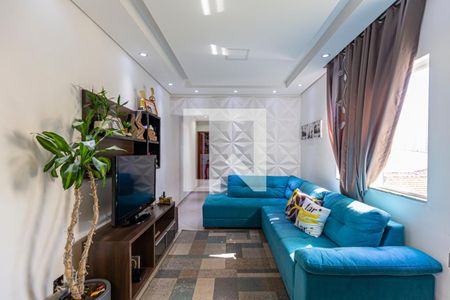 Sala de apartamento à venda com 2 quartos, 134m² em Vila Homero Thon, Santo André