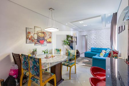 Sala de apartamento à venda com 2 quartos, 134m² em Vila Homero Thon, Santo André