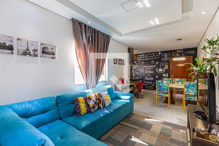 Sala de apartamento à venda com 2 quartos, 134m² em Vila Homero Thon, Santo André