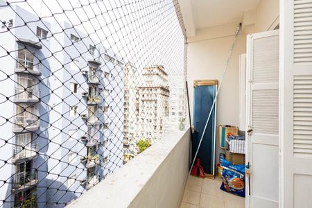 Varanda de kitnet/studio à venda com 1 quarto, 32m² em Bela Vista, São Paulo