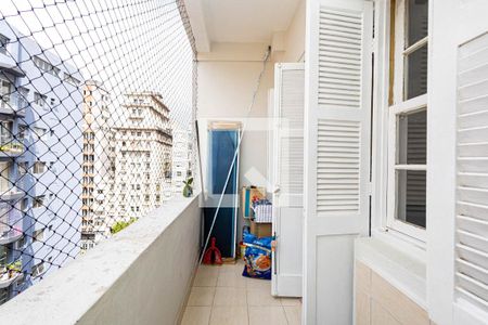 Varanda de kitnet/studio à venda com 1 quarto, 32m² em Bela Vista, São Paulo