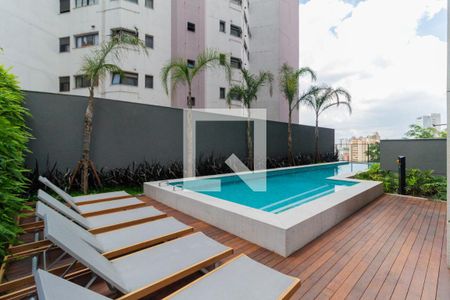 Studio à venda com 35m², 1 quarto e sem vaga Studio à venda com 35m², 1 quarto e sem vagaÁrea comum - Piscina