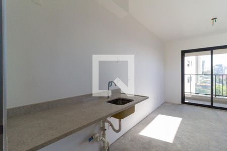 Cozinha de kitnet/studio à venda com 1 quarto, 27m² em Vila Mariana, São Paulo