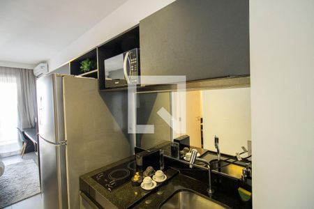 Studio à venda com 24m², 1 quarto e sem vagaCozinha