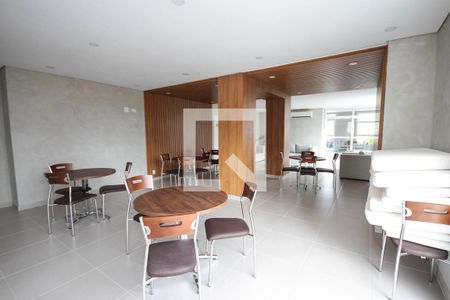 Apartamento para alugar com 31m², 1 quarto e 1 vaga Apartamento para alugar com 31m², 1 quarto e 1 vagaÁrea comum - Salão de festas