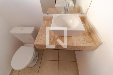 Lavabo de casa de condomínio para alugar com 3 quartos, 110m² em Jardim do Sol, Campinas