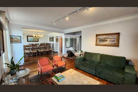 Sala de apartamento para alugar com 4 quartos, 196m² em José Menino, Santos