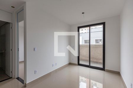 Sala/Cozinha de apartamento à venda com 2 quartos, 37m² em Vila Valparaiso, Santo André
