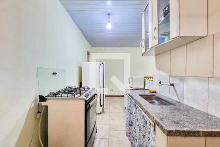 Cozinha / Lavanderia de kitnet/studio para alugar com 1 quarto, 44m² em Parque Res. Flamboyant, São José dos Campos