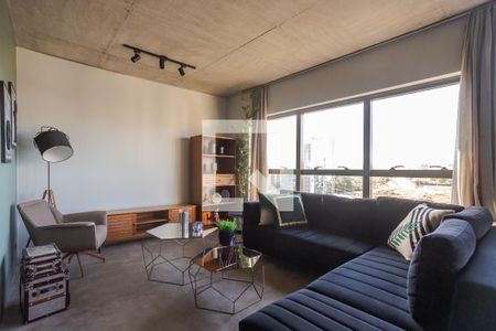 Sala de apartamento à venda com 1 quarto, 70m² em Petrópolis, Porto Alegre