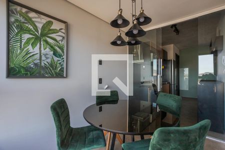 Sala de Jantar de apartamento à venda com 1 quarto, 70m² em Petrópolis, Porto Alegre
