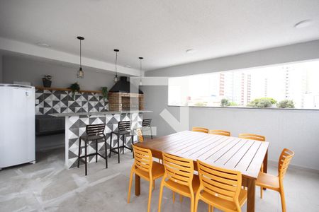 Apartamento à venda com 37m², 2 quartos e 1 vagaChurrasqueira 2