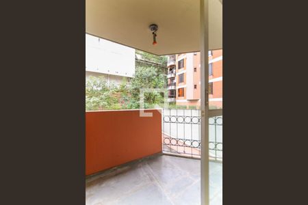 Varanda da Sala de apartamento para alugar com 1 quarto, 45m² em Real Parque, São Paulo