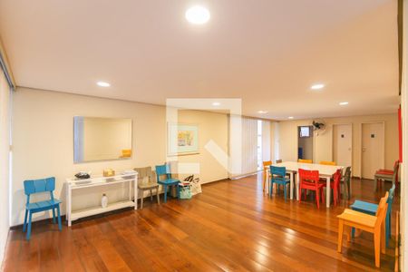 Área comum - Salão de festas de apartamento para alugar com 1 quarto, 45m² em Real Parque, São Paulo