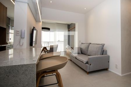 Sala - panorama de apartamento à venda com 2 quartos, 65m² em Indianópolis, São Paulo