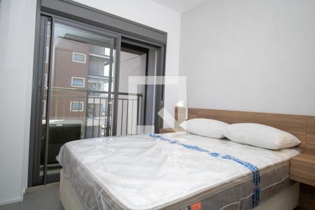 Suite - panorama e vista terraço de apartamento à venda com 2 quartos, 65m² em Indianópolis, São Paulo