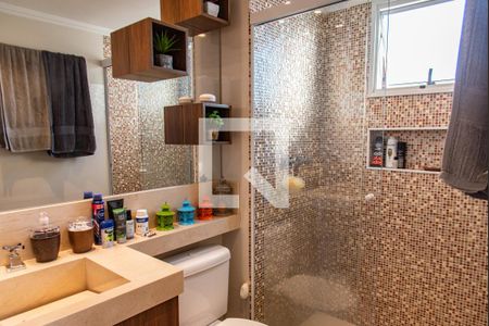 Apartamento à venda com 94m², 2 quartos e 2 vagasBanheiro da suíte 1