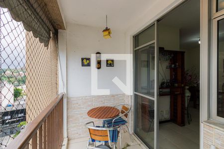 Varanda da Sala de apartamento à venda com 3 quartos, 92m² em Freguesia de Jacarepaguá, Rio de Janeiro