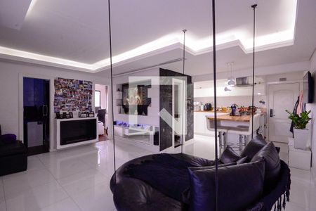 Sala de apartamento à venda com 3 quartos, 78m² em Jardim Santa Cruz (sacomã), São Paulo