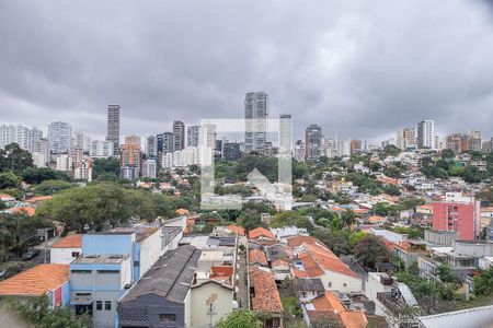 Sala - Vista de apartamento para alugar com 2 quartos, 69m² em Vila Madalena, São Paulo