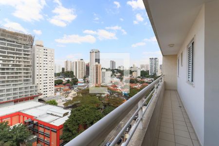 Varanda da Sala de apartamento à venda com 3 quartos, 101m² em Santo Amaro, São Paulo