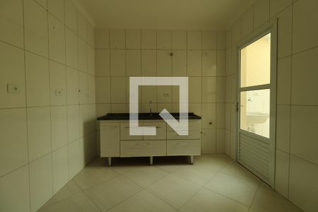 Cozinha de apartamento à venda com 3 quartos, 82m² em Vila Pires, Santo André