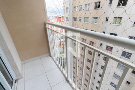Varanda da Sala de apartamento à venda com 1 quarto, 28m² em Vila Penteado, São Paulo