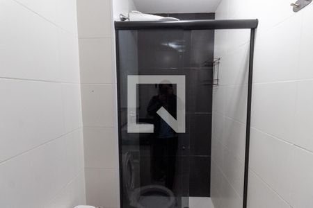 Banheiro da Suíte de apartamento à venda com 1 quarto, 28m² em Vila Penteado, São Paulo
