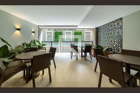 Apartamento para alugar com 38m², 1 quarto e sem vagaÁrea gourmet