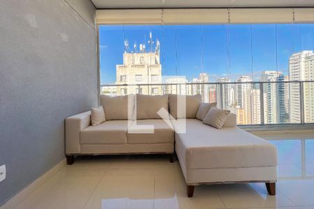 Varanda de apartamento para alugar com 1 quarto, 48m² em Indianópolis, São Paulo